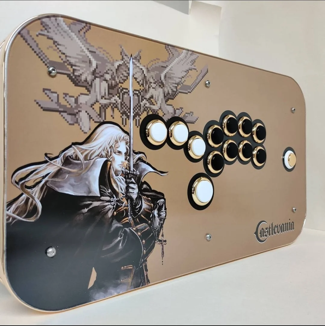 My Castlevania stick by FurinArcade. It turned out better than I'd hoped!