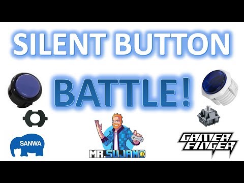 Silent Arcade/Fightstick Button Comparison — YouTube review thumbnail