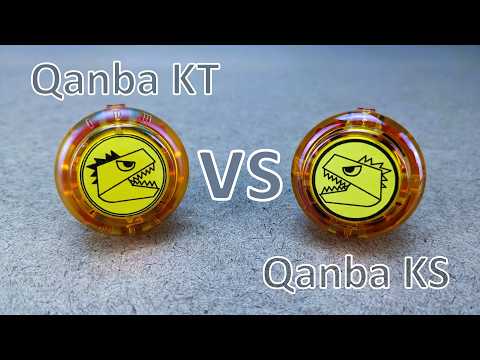 Qanba KT vs Qanba KS Arcade Buttons — YouTube review thumbnail