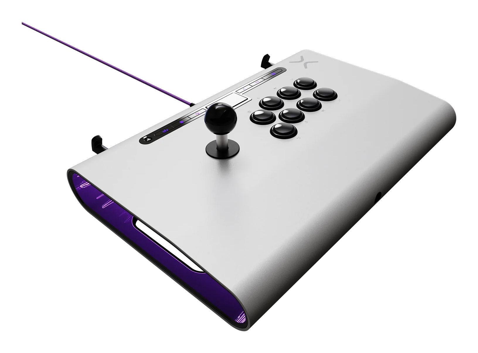Victrix Pro FS Arcade Fight Stick white top panel detail